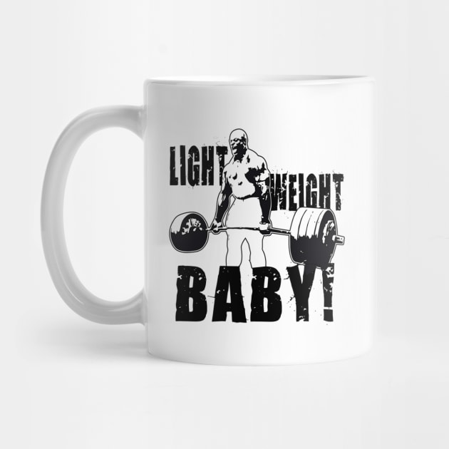 Light Weight Baby Ronnie Coleman by Visionary Canvas